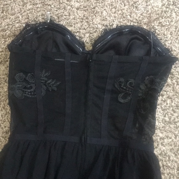 Long black dress - Picture 3 of 4